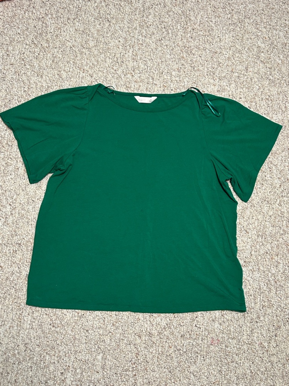 LC Lauren Conrad XL Elegant Green Women's Top EUC